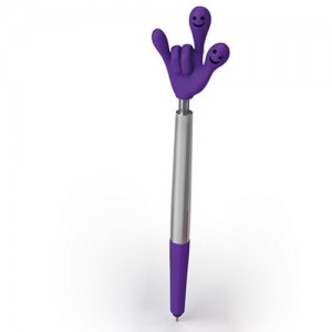 Fun Hands golyós -és érintőképernyős toll, lila